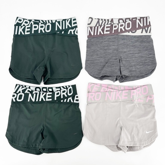 4 Nike Pro Intertwist Shorts Size Small - Picture 1 of 6